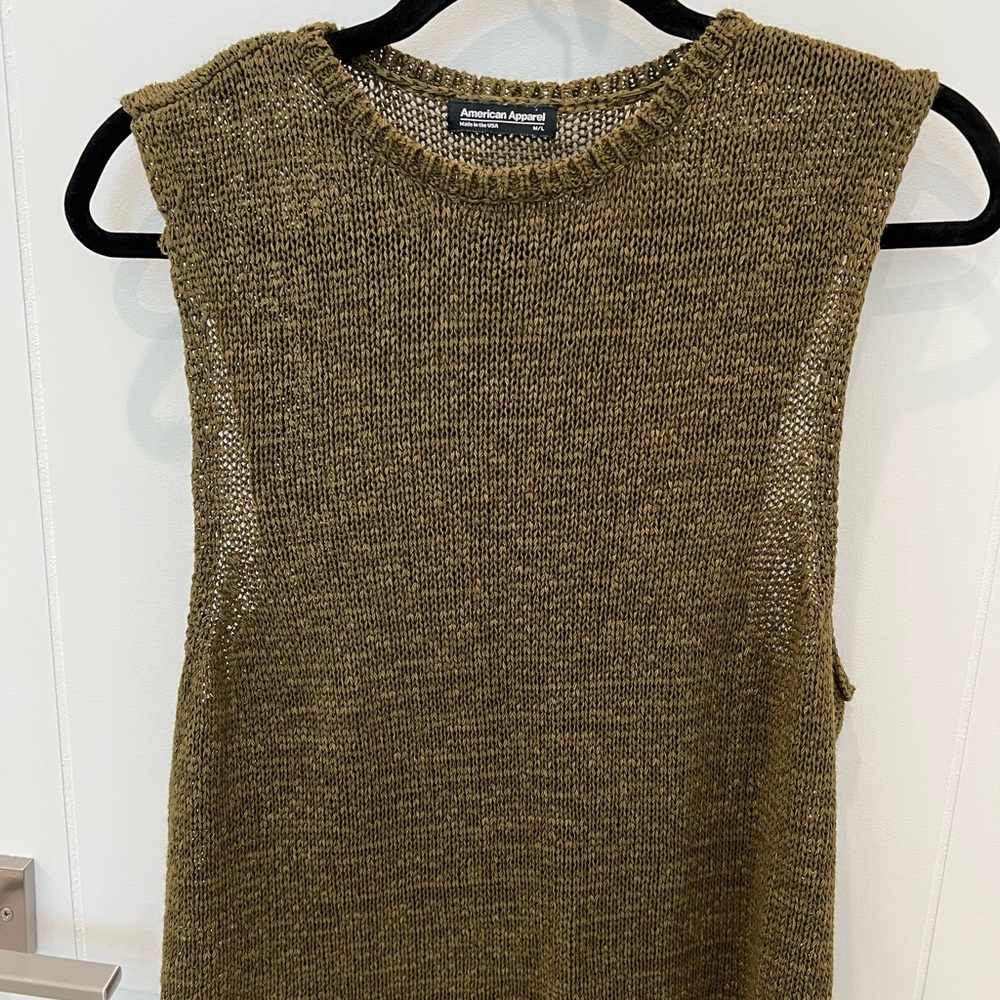American Apparel Netting Top
